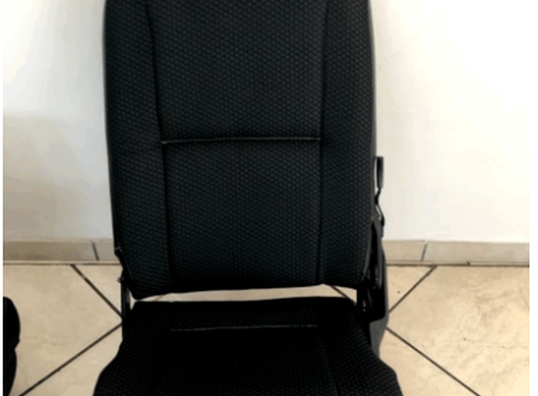Black seat cover